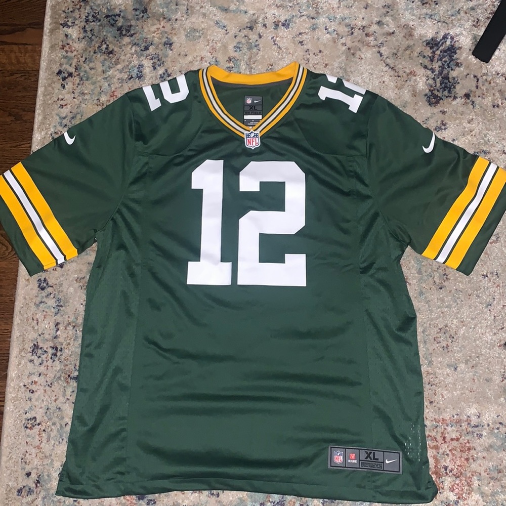 Men’s Aaron Rodger Green Bay Packer Jersey